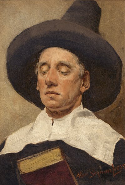 Een Oude Tijd Dominie door English School